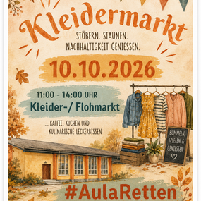 Kinderflohmarkt 10.10.2026 Hiberniaschule Herne