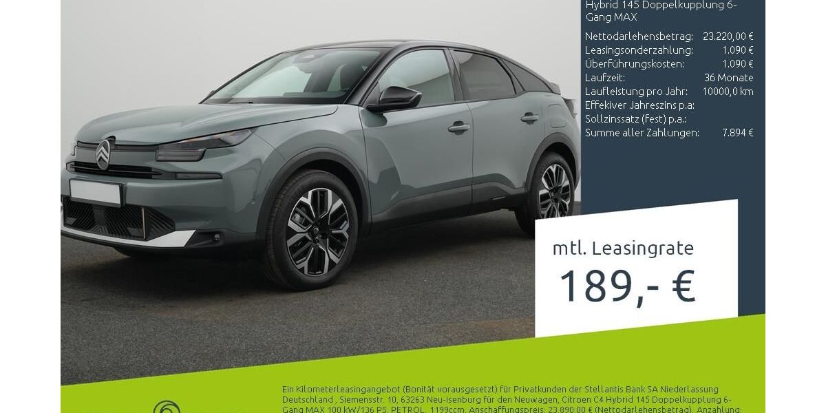 Citroen C4 1.500 km 23.220 &euro; Bocholt 46395