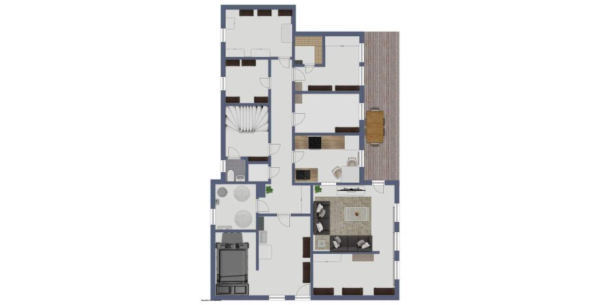 Etagenwohnung Bad Windsheim / Wiebelsheim Bad Windsheim - 5 Zimmer, 180 m&sup2;, 239.000&euro; | Angebot:25732872