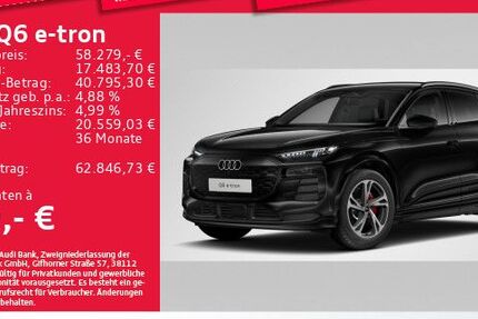 Audi Q6 e-tron 12.688 km 58.279 &euro; Eching 85386