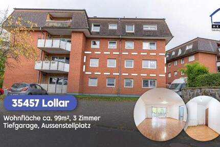 Wohnung Lollar Ruttershausen - 3 Zimmer, 99 m&sup2;, 990&euro; | Angebot:25409294