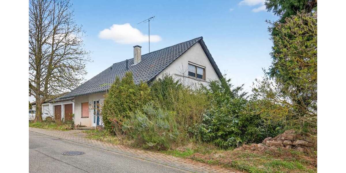 Einfamilienhaus Ettlingen / Schluttenbach Schluttenbach - 4.5 Zimmer, 150 m&sup2;, 385.000&euro; | Angebot:26971813
