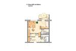 Etagenwohnung Werdau - 1 Zimmer, 33 m&sup2;, 200&euro; | Angebot:26006922