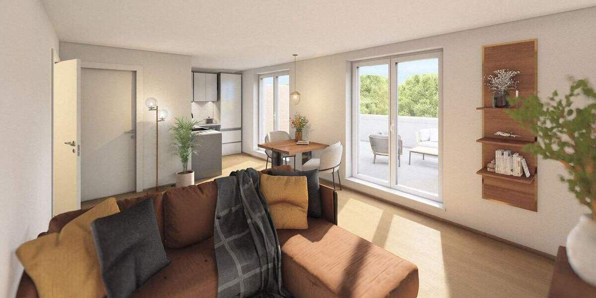 Terrassenwohnung Reppenstedt - 3 Zimmer, 65 m&sup2;, 339.000&euro; | Angebot:25731948