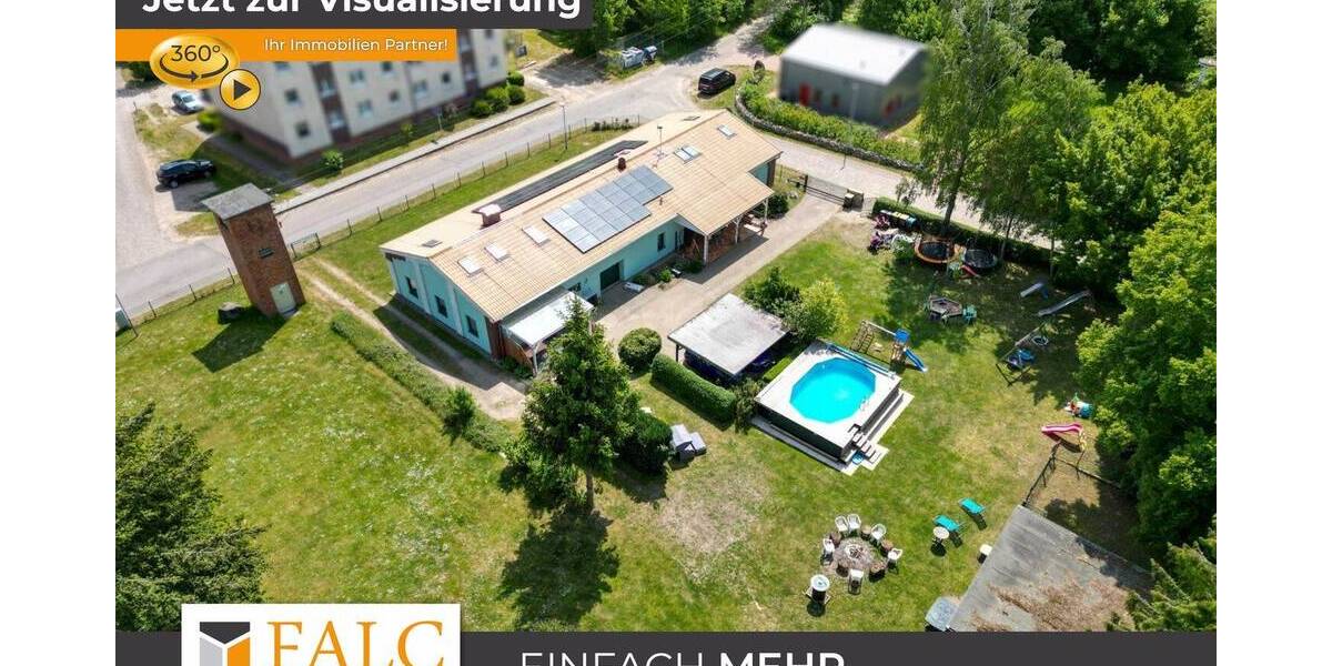 Einfamilienhaus Ankershagen Friedrichsfelde - 9 Zimmer, 256 m&sup2;, 420.000&euro; | Angebot:22274534