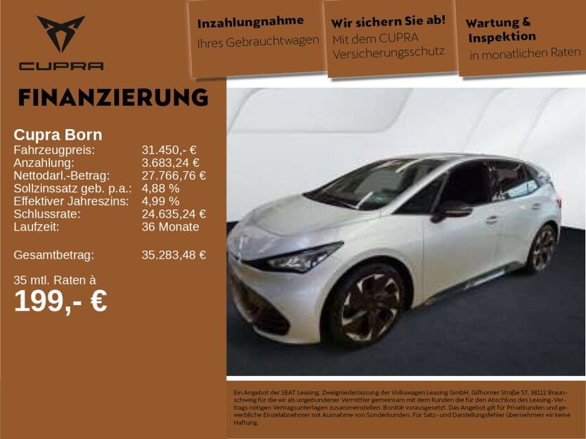 Cupra Born 6.400 km 31.170 € Neu-Ulm 89231