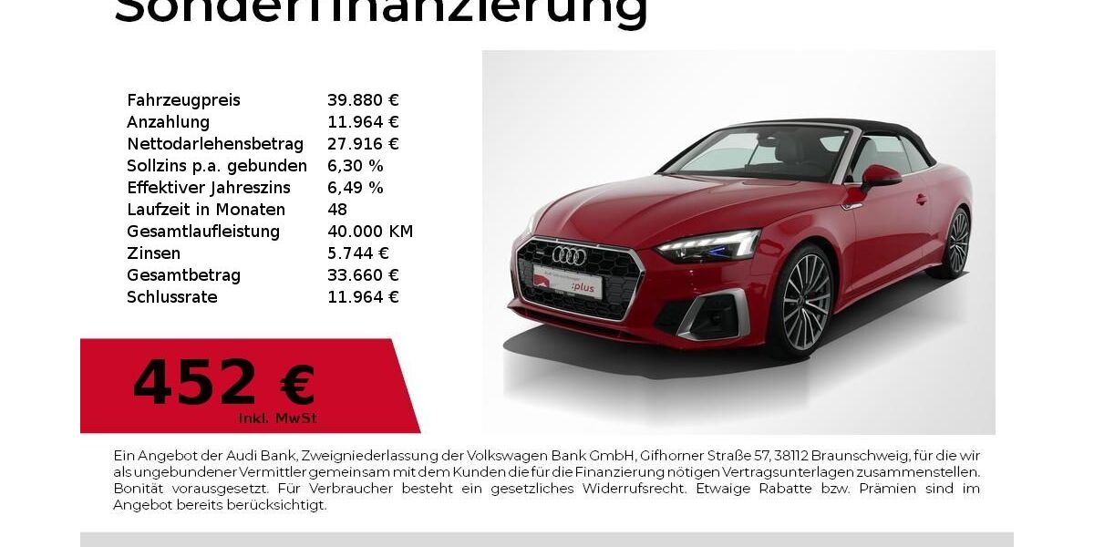 Audi A5 30.900 km 39.880 &euro; Nürnberg 90411