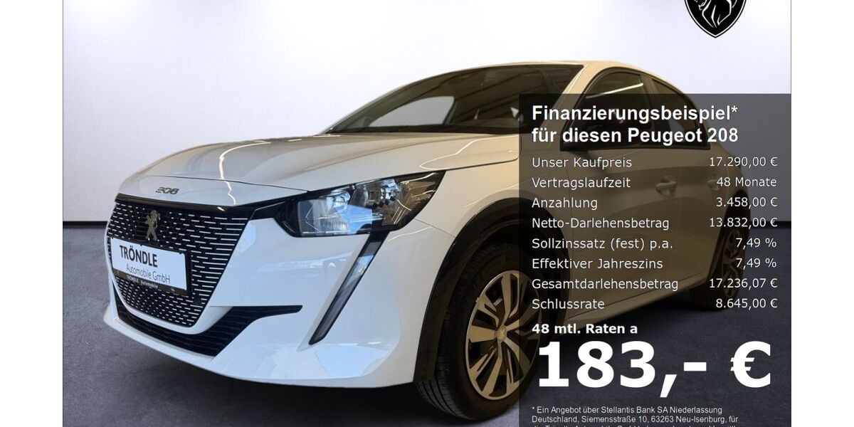 Peugeot 208 24.900 km 17.290 &euro; Lörrach 79541