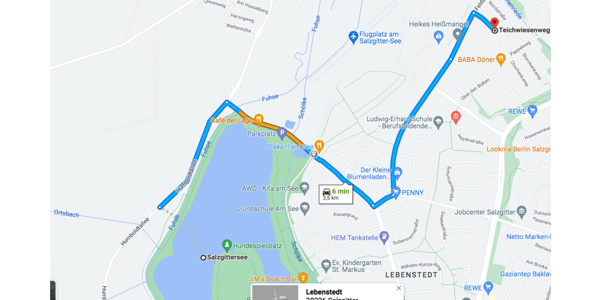 Gemütliche 2.5 Zim. in EG, im Grüne Lage - Erdgeschoßwohnung Salzgitter Lebenstedt | Angebot:26907687