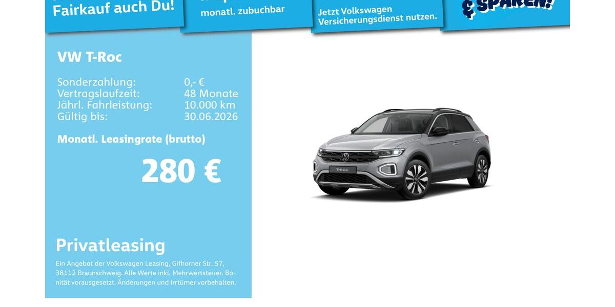 VW T-Roc 25.905 km 27.992 &euro; Mannheim 68309