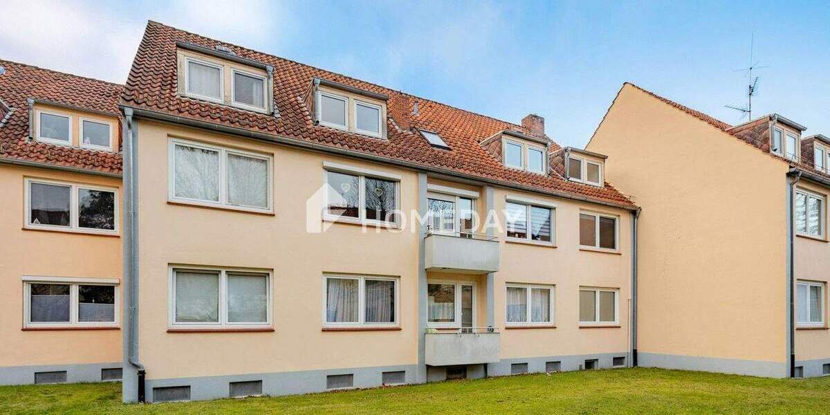 Kompakte Dachgeschosswohnung mit Weitblick 2 zimmer