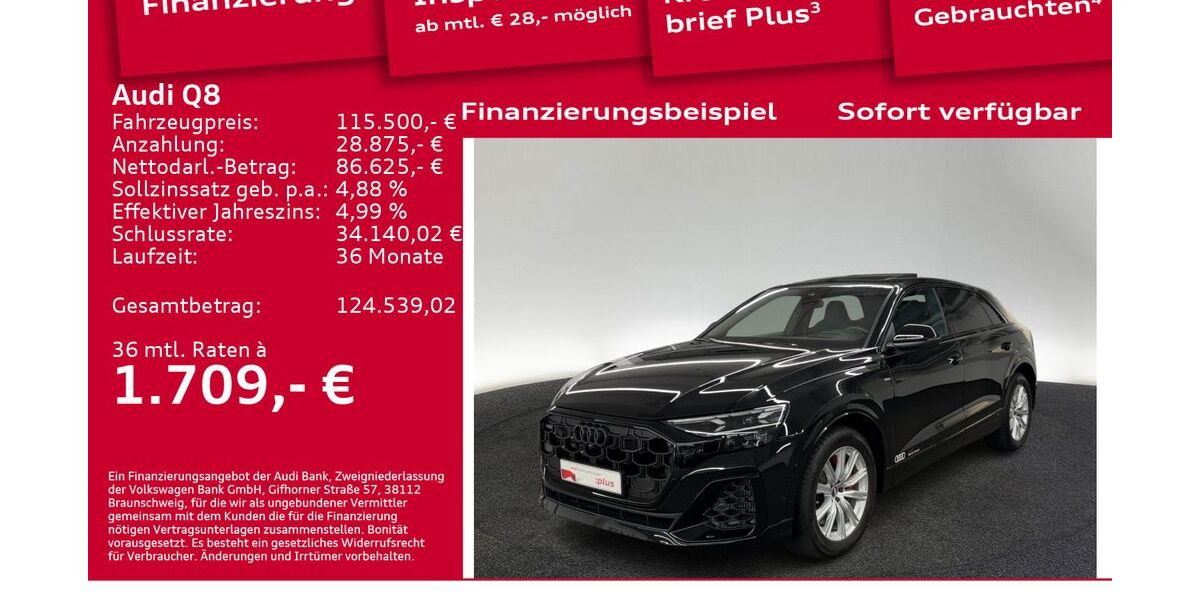 Audi Q8 6.001 km 115.500 &euro; Berlin 12489
