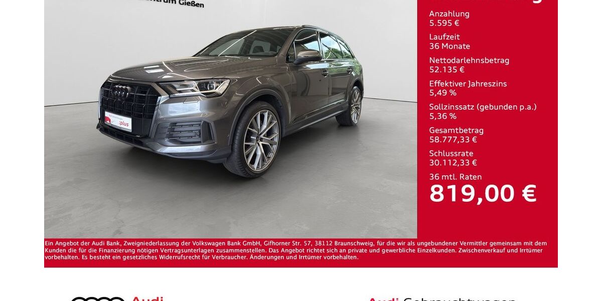Audi Q7 36.650 km 57.730 &euro; Giessen 35394