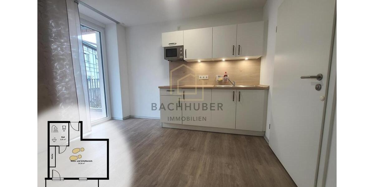 Etagenwohnung Nabburg - 1 Zimmer, 30 m&sup2;, 435&euro; | Angebot:23908253