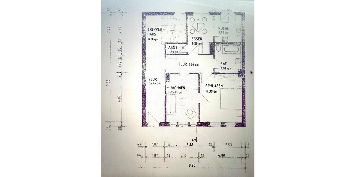 Erdgeschoßwohnung Jena - 2 Zimmer, 67 m&sup2;, 740&euro; | Angebot:25406340