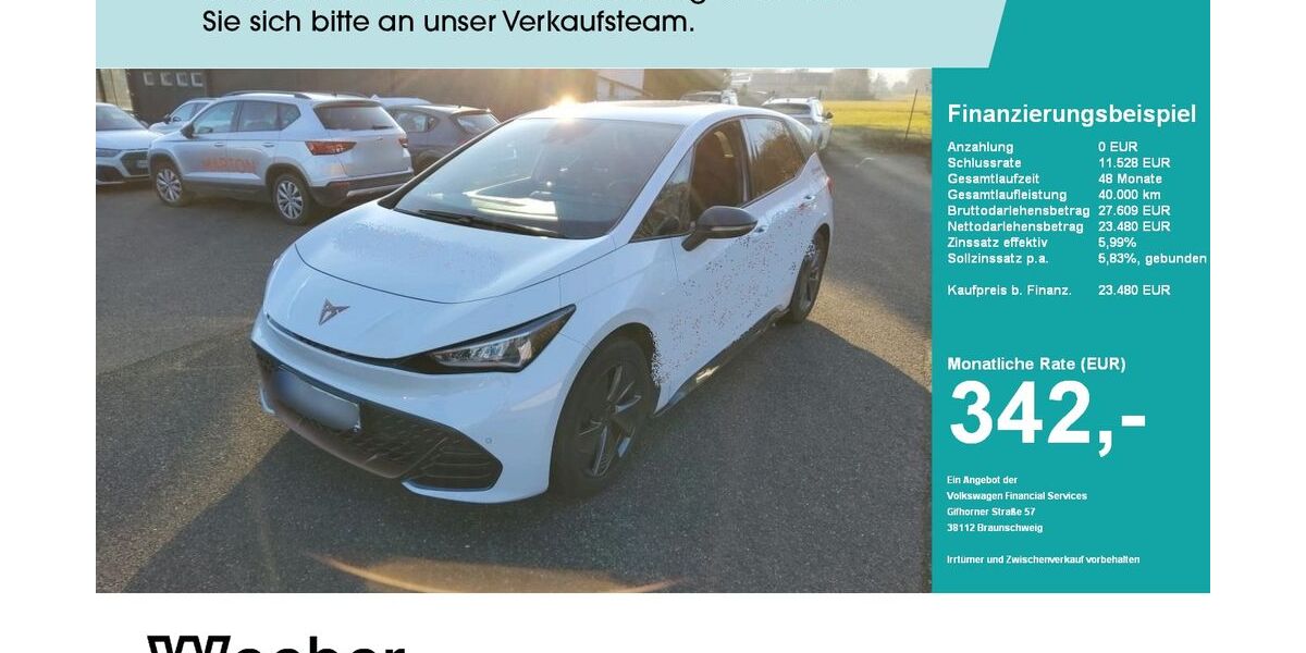 Cupra Born 25.793 km 23.480 &euro; Herrenberg 71083