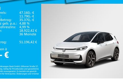 VW ID.3 3.000 km 47.160 &euro; München 81669