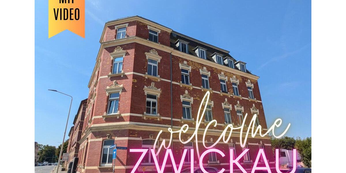 Dachgeschoßwohnung Zwickau - 2 Zimmer, 62 m&sup2;, 330&euro; | Angebot:25000482