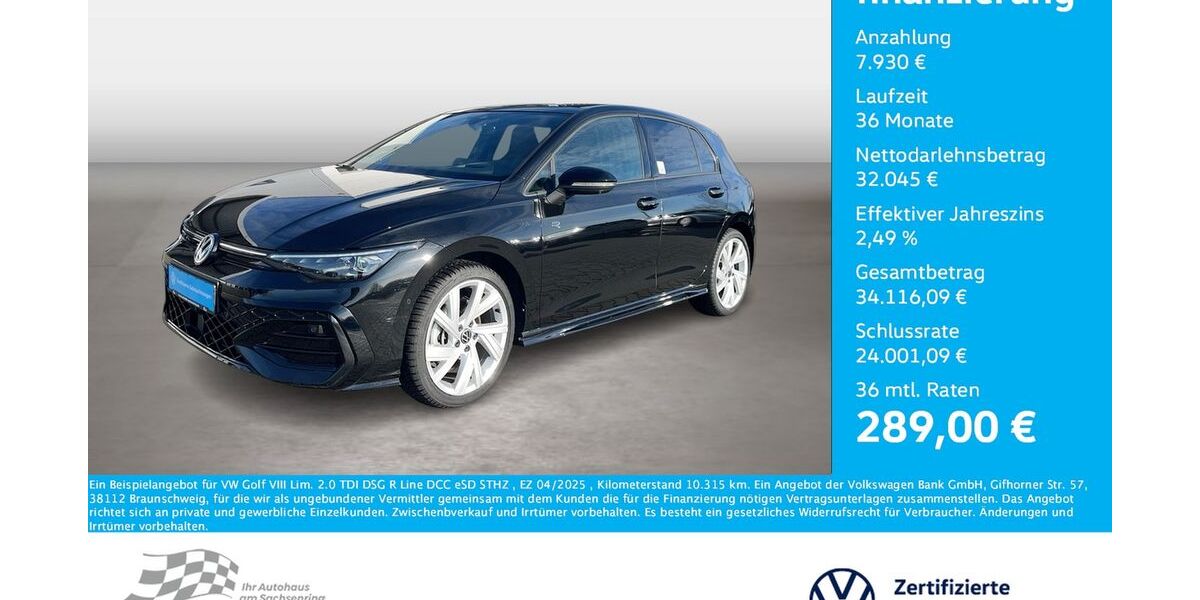 VW Golf 10.315 km 37.610 &euro; Bernsdorf 09337