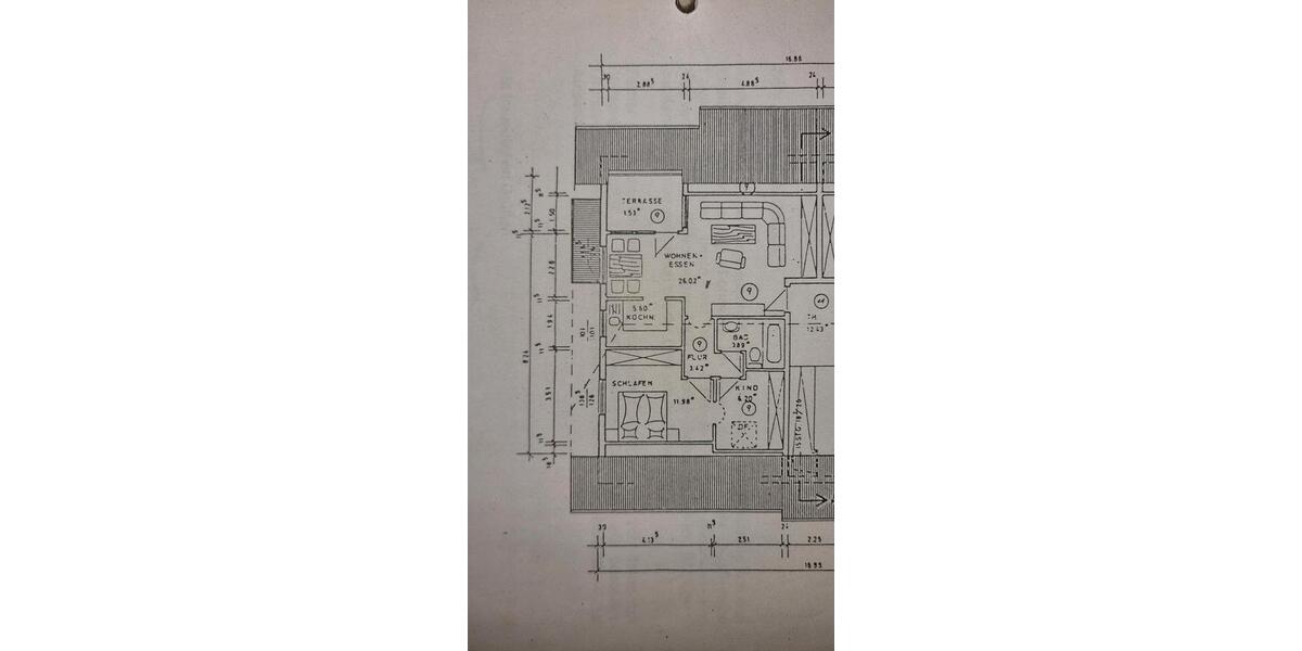 Dachgeschoßwohnung Erbach - 3 Zimmer, 60 m&sup2;, 180.000&euro; | Angebot:26528548