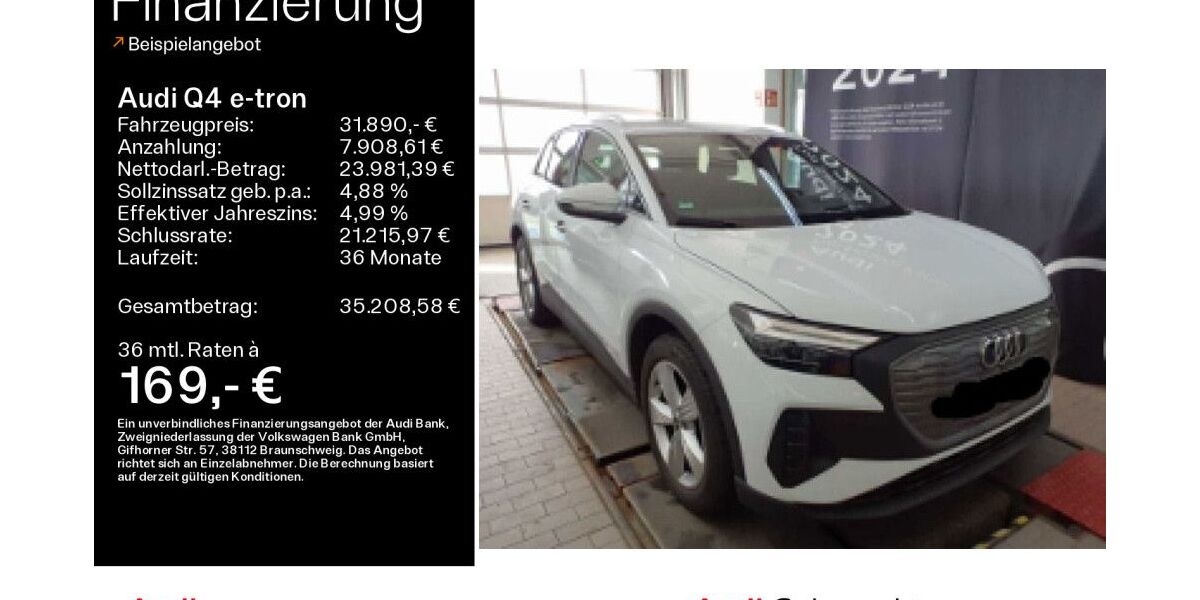 Audi Q4 e-tron 42.544 km 31.890 &euro; Hofheim 65719