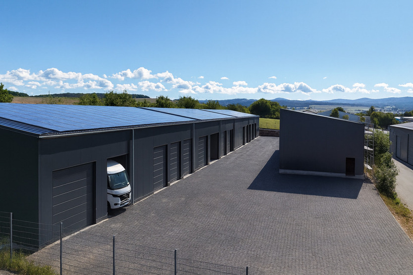 Kleinlager Lagerfläche 78qm im Garagenpark Eichenzell