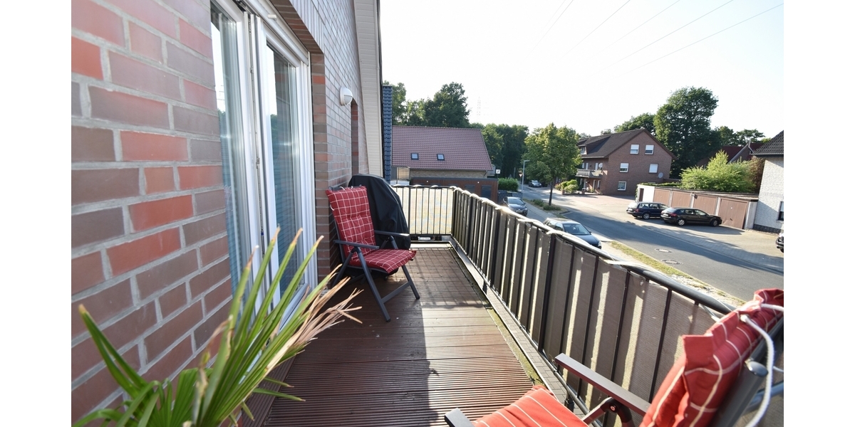 Obergeschosswohnung mit Balkon in zentraler Lage am Untenende! - Etagenwohnung Papenburg | Angebot:26586998