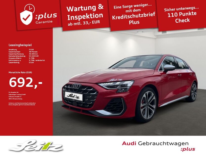Audi S3 2.600 km 52.190 € Memmingen 87700