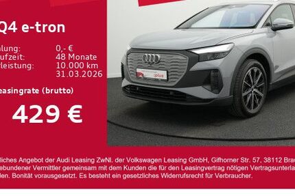 Audi Q4 e-tron 6.784 km 41.770 &euro; Gersthofen 86368