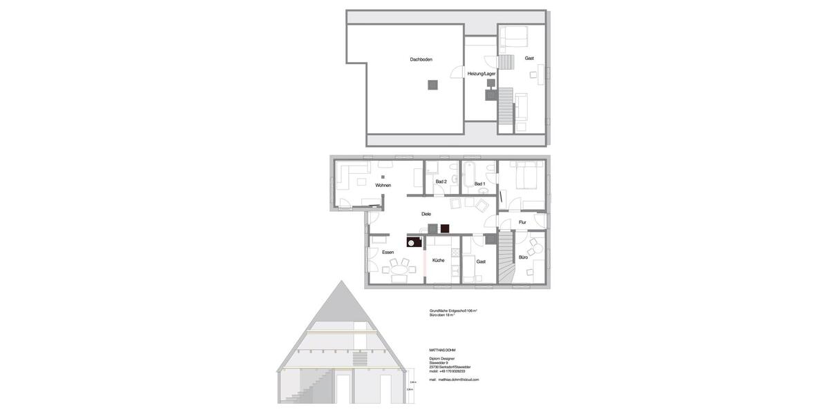 Bauernhaus, Landhaus Neustadt in Holstein - 5 Zimmer, 120 m&sup2;, 575.000&euro; | Angebot:26844891