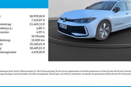 VW Passat Variant 3.000 km 56.950 &euro; Nordhausen 99734