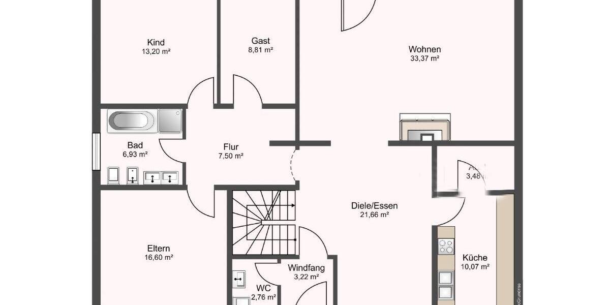 Einfamilienhaus Schwandorf Büchelkühn - 6 Zimmer, 190 m&sup2;, 1.600&euro; | Angebot:26376109