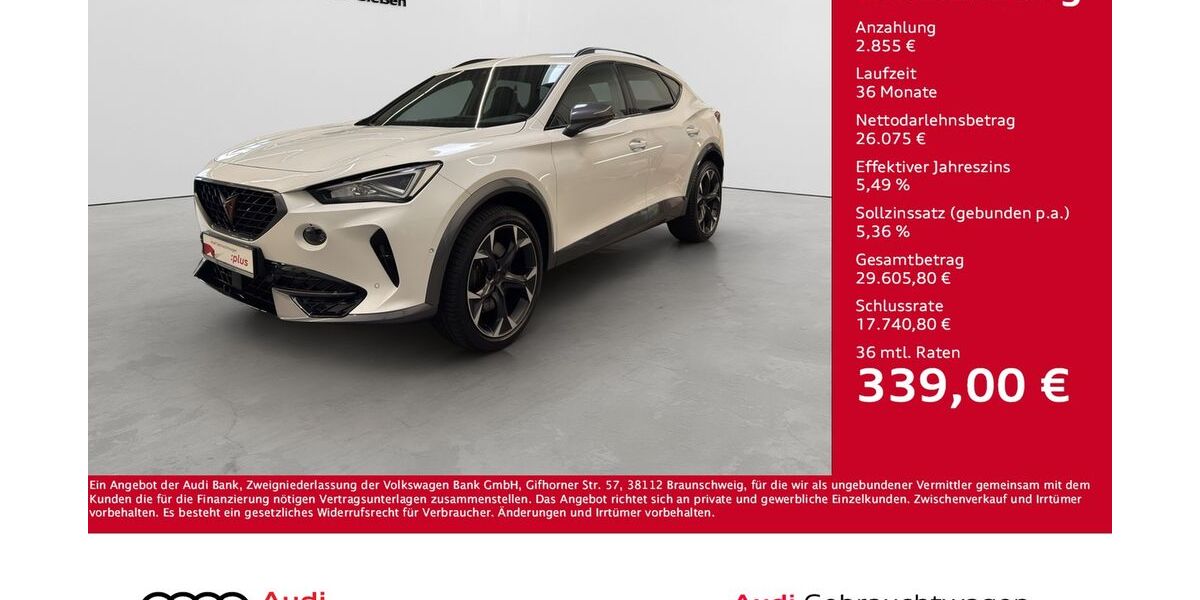 Cupra Formentor 26.900 km 27.930 &euro; Giessen 35394