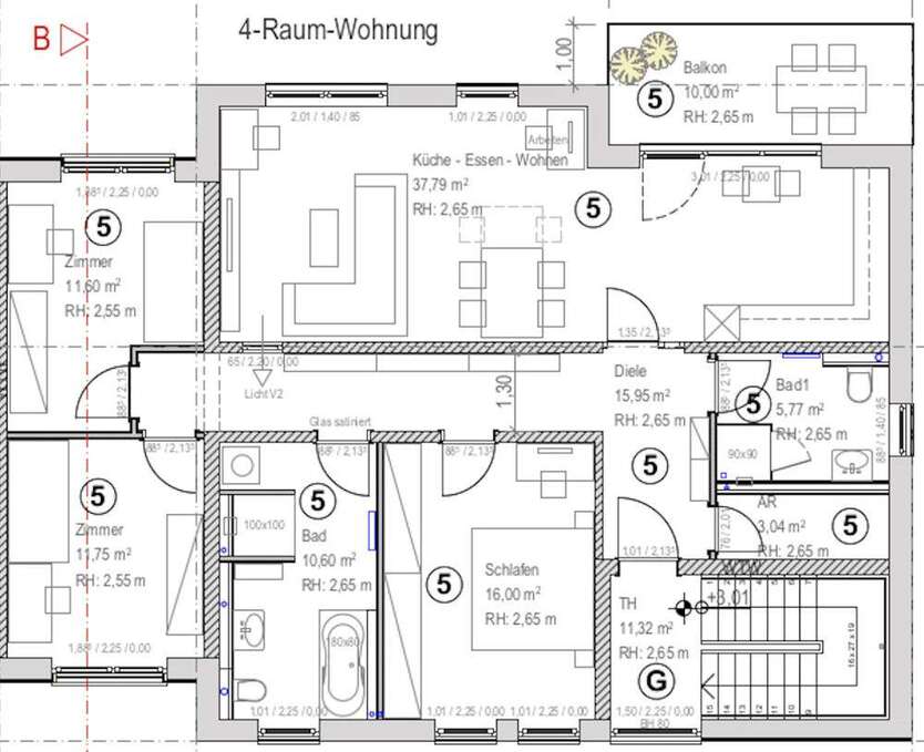 Wohnung zum Kaufen in BurgSpreewald 395.325 € 112.95 m² 4 zimmer