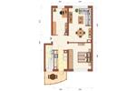 Etagenwohnung Finsterwalde - 2.5 Zimmer, 59 m&sup2;, 387&euro; | Angebot:25883938