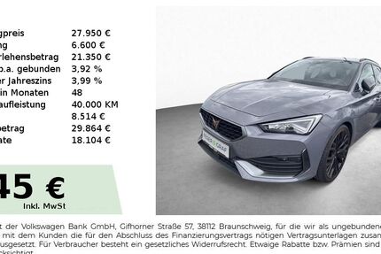 Cupra Leon 37.400 km 27.950 &euro; Schwabach 91126