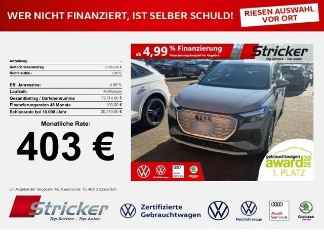 Audi Q4 e-tron 26.534 km 33.939 &euro; Horn-Bad Meinberg 32805