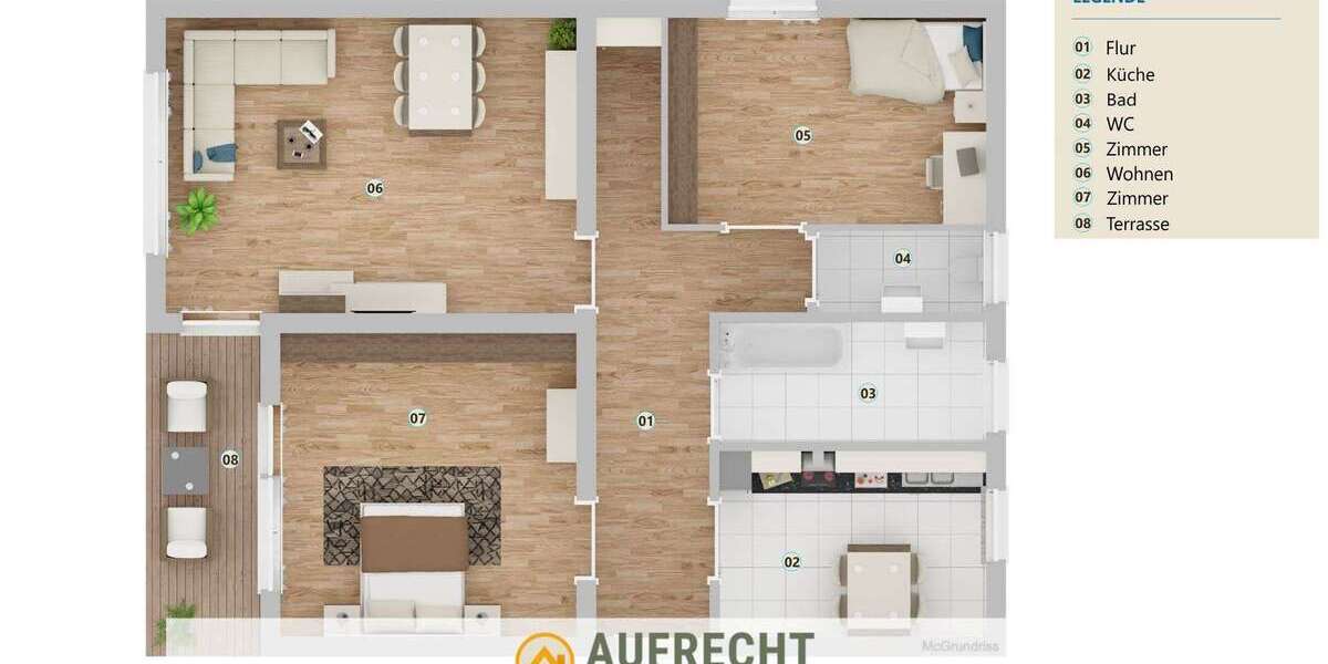 Wohnung zum Mieten in Dachau 1.145 € 78 m² 3 zimmer
