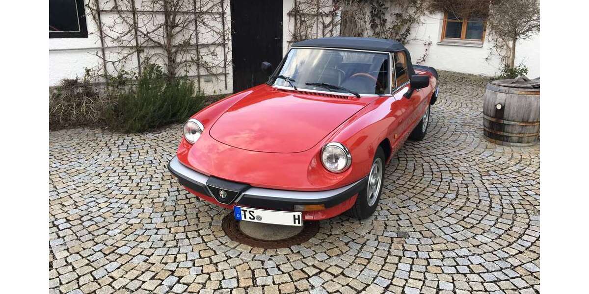 Alfa Romeo Spider 65.000 km 28.500 &euro; Grassau, M 83224