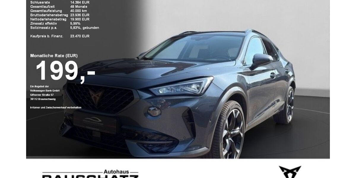 Cupra Formentor 81.280 km 23.470 &euro; Sigmaringen 72488
