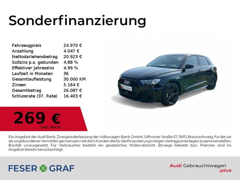 Audi A1 6.706 km 24.970 € Dessau-Roßlau 06844