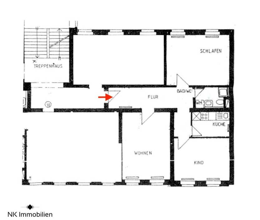 ++ Ihr neues Zuhause: 3-Raum Wohnung mit Einbauküche im stilvollen Altbau - zentrumsnah ++