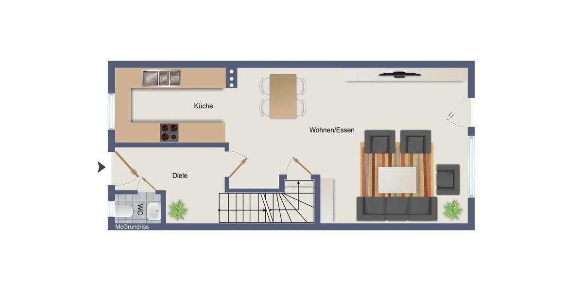 Reihenhaus Hennef (Sieg) - 5 Zimmer, 124 m&sup2;, 1.650&euro; | Angebot:24698246