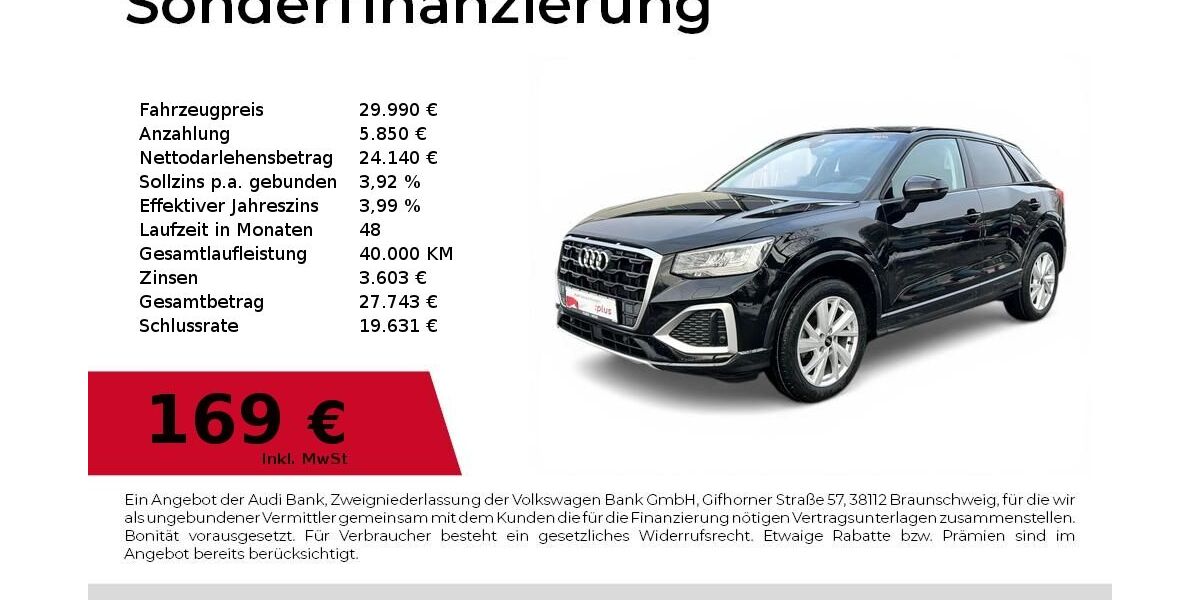 Audi Q2 16.118 km 29.980 &euro; Dessau-Roßlau 06844