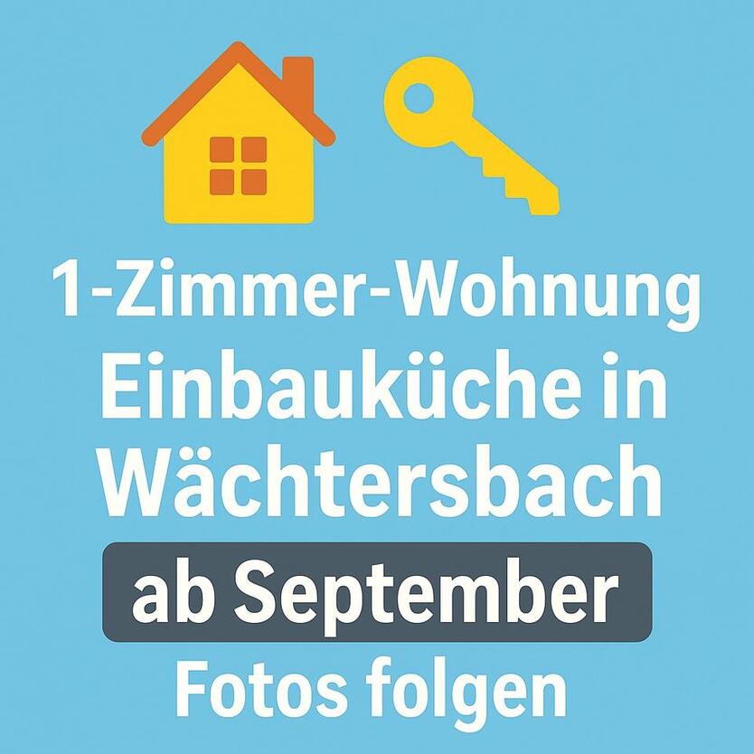 1-Zimmer-Wohnung mit Einbauküche