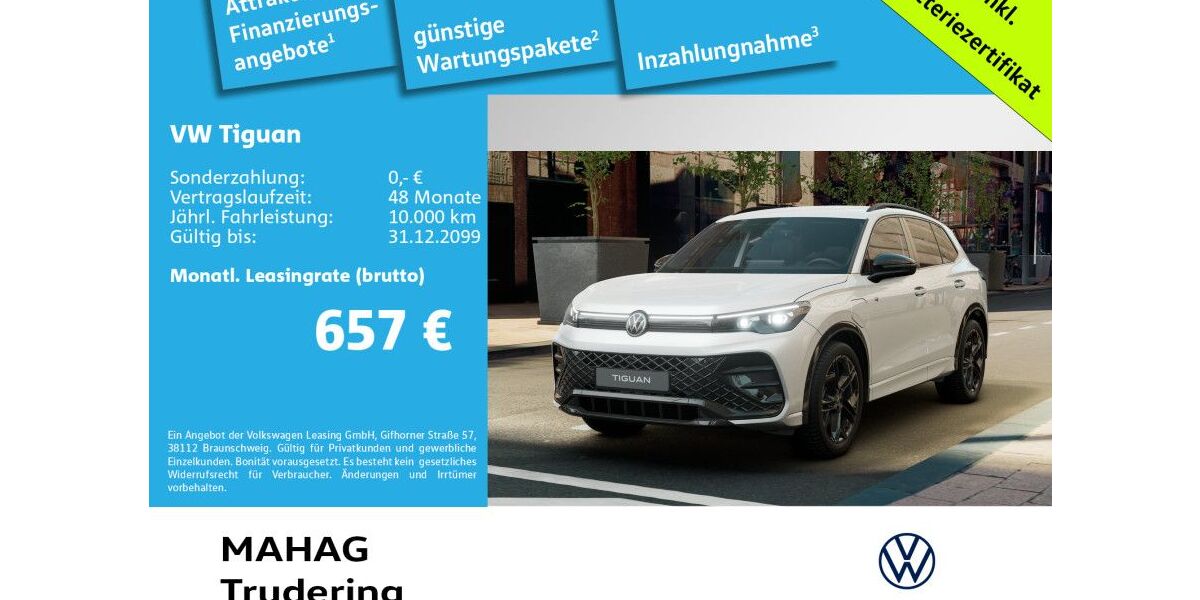 VW Tiguan 27.000 km 48.742 &euro; München 81825
