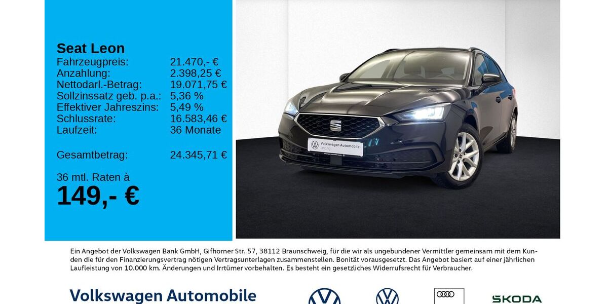 Seat Leon 16.428 km 20.470 &euro; Leipzig 04277