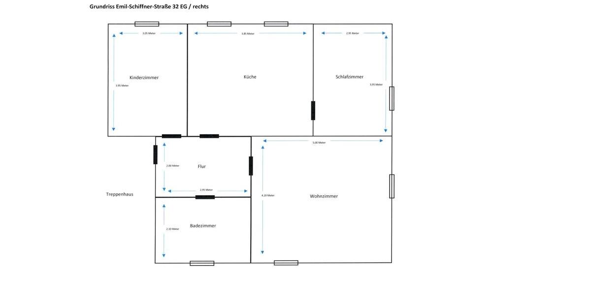 Hochparterre Großschönau - 3 Zimmer, 70 m&sup2;, 380&euro; | Angebot:26069207