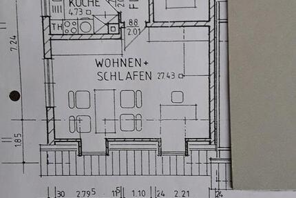 Einzimmerwohnung Erbach, Odenwald zimmer