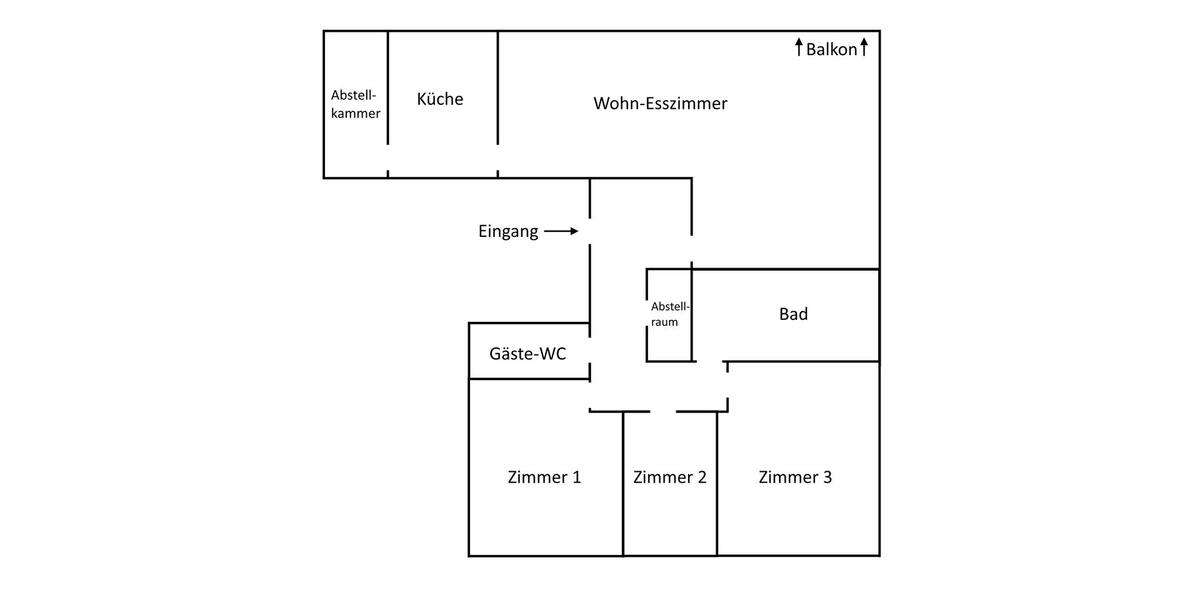 Etagenwohnung Spangenberg - 4 Zimmer, 136 m&sup2;, 950&euro; | Angebot:26393181